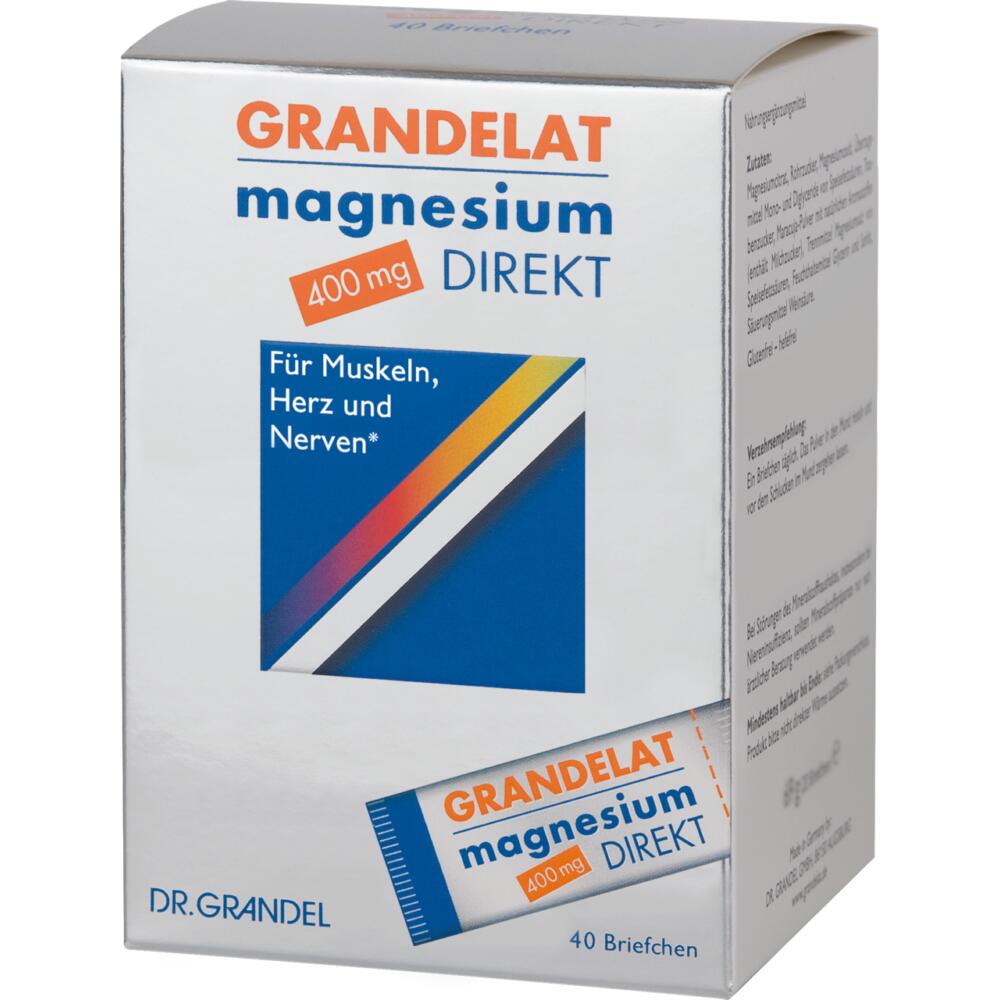 Dr. Grandel: Grandelat magnesium direkt - Magnesium-Pulver zur Direkteinnahme