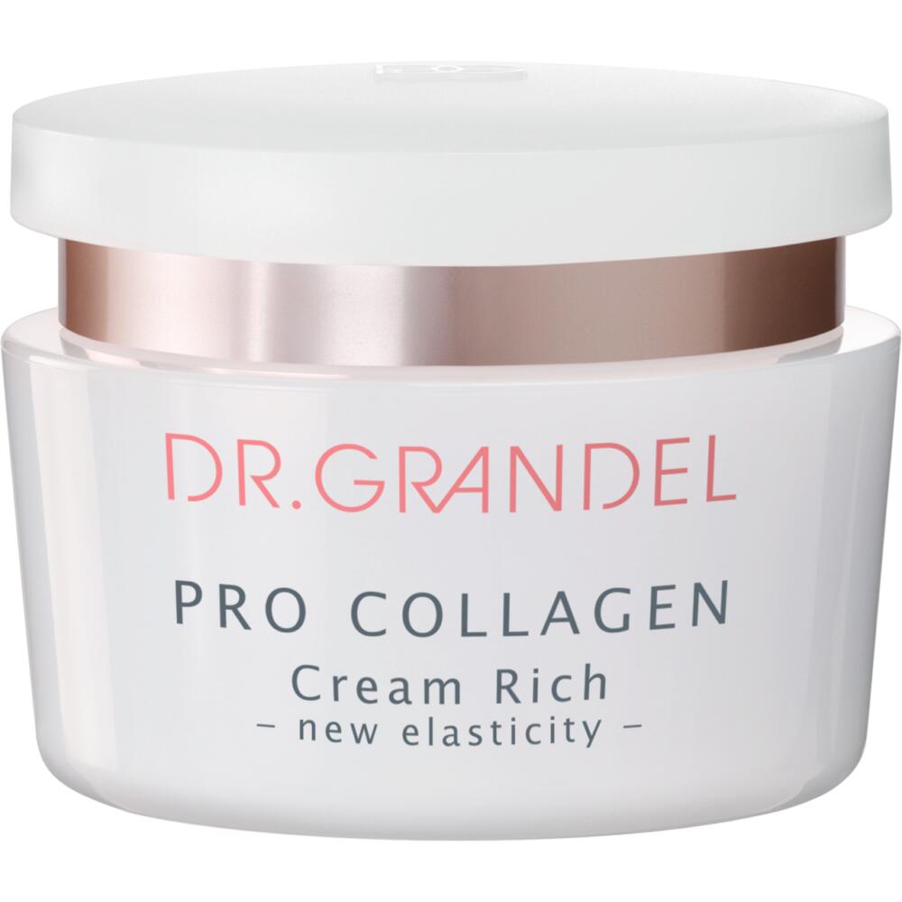 Dr. Grandel: Pro Collagen Cream Rich - Glättende Gesichtscreme für trockene Haut
