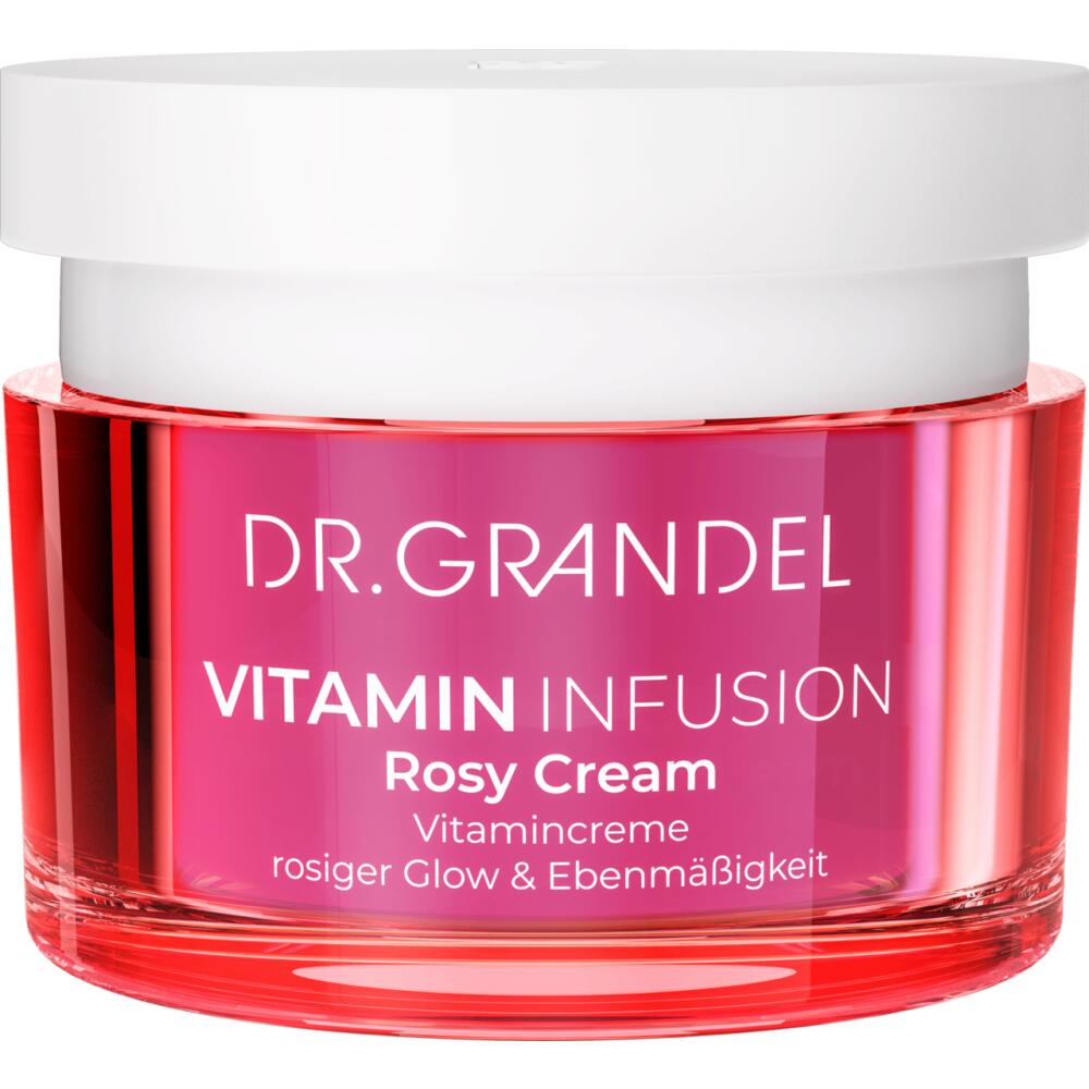 Dr. Grandel: Vitamin Infusion Rosy Cream - Gesichtscreme mit Vitamin & schimmernden Pigmenten