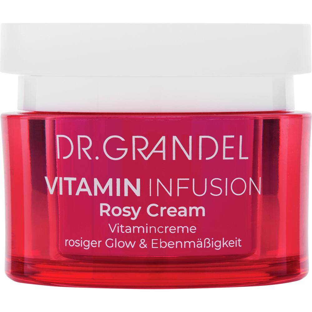 Dr. Grandel: Vitamin Infusion Rosy Cream - Vitamin Gesichtscreme mit schimmernden Pigmenten