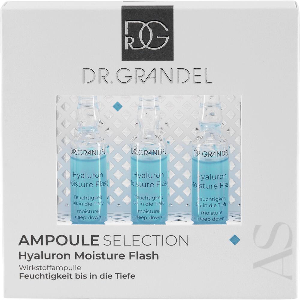 Dr. Grandel: Hyaluron Moisture Flash Ampulle - Mit Feuchtigkeitsampullen bis in die Tiefe
