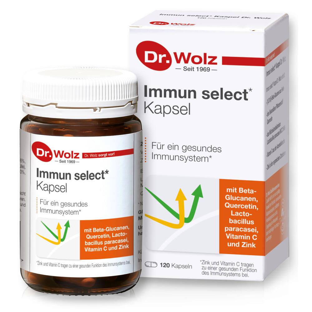 Dr. Wolz: Immun select Kapseln - Für ein gesundes Immunsystem