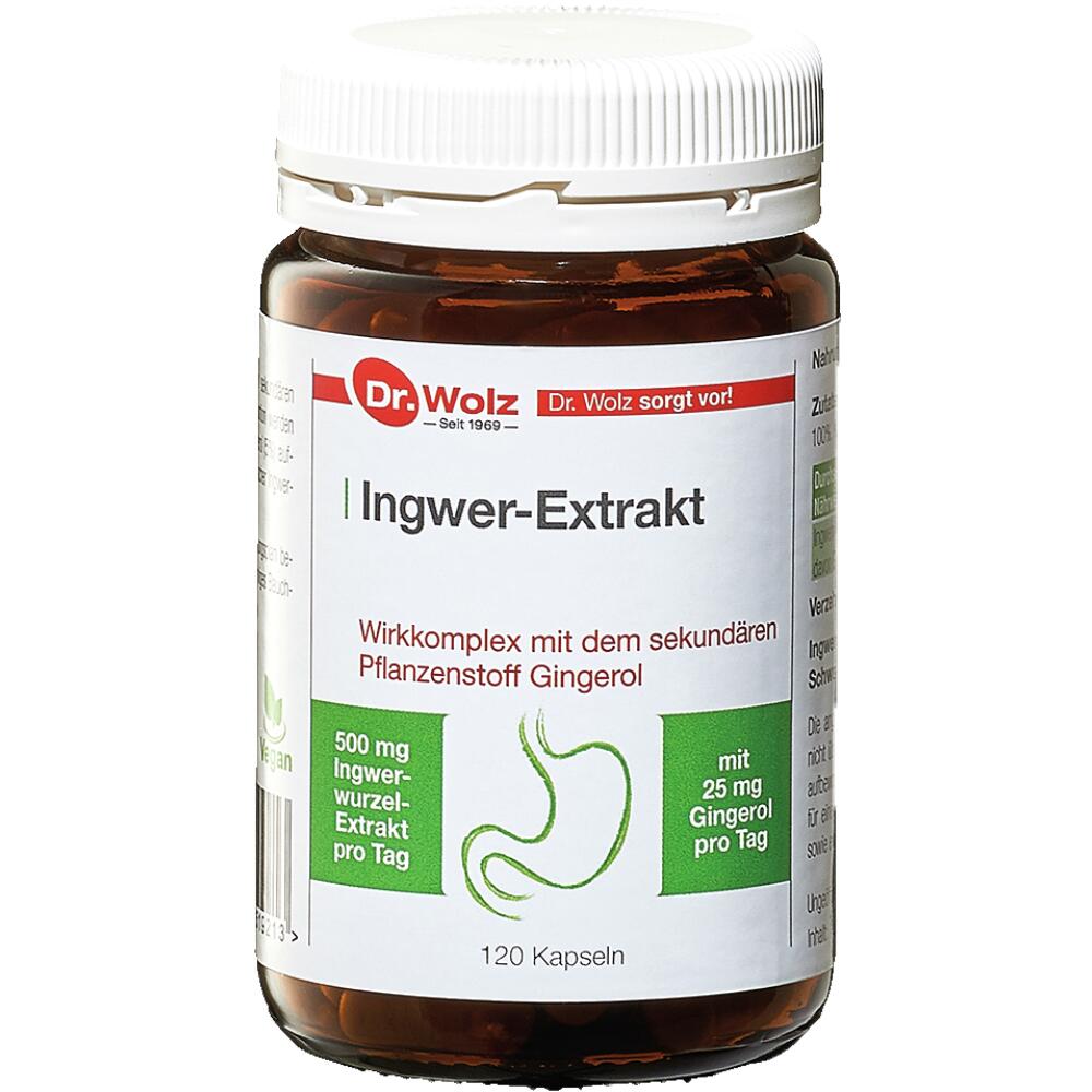 Dr. Wolz: Ingwer-Extrakt - Ingwerwurzel-Extrakt mit hoher Qualität