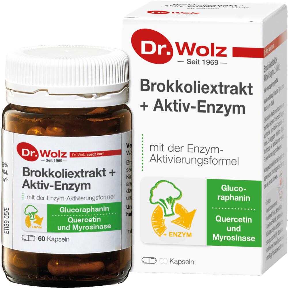 Dr. Wolz: Brokkoliextrakt + Aktiv-Enzym - Mit der Enzym-Aktivierungsformel