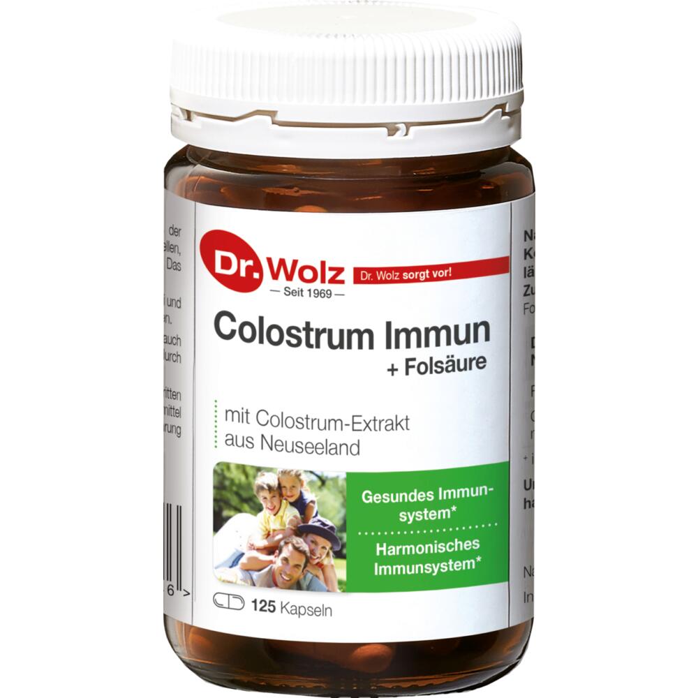 Dr. Wolz: Colostrum Immun + Folsäure - Gesundes & Harmonisches Immunsystem