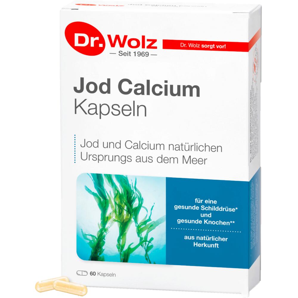 Dr. Wolz: Jod-Calcium-Kapseln - Natürlichen Ursprung aus dem Meer