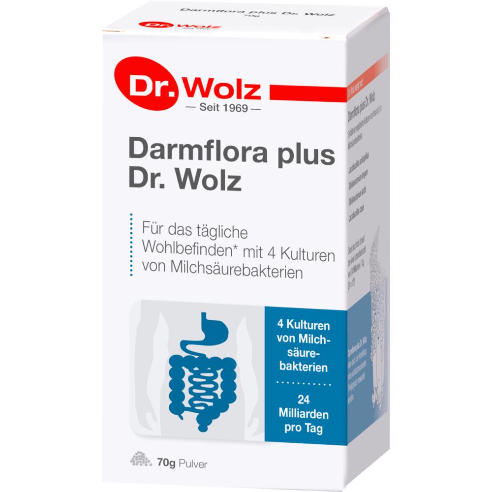 Dr. Wolz: Darmflora plus - Für eine gesunde, immunaktive Darmflora