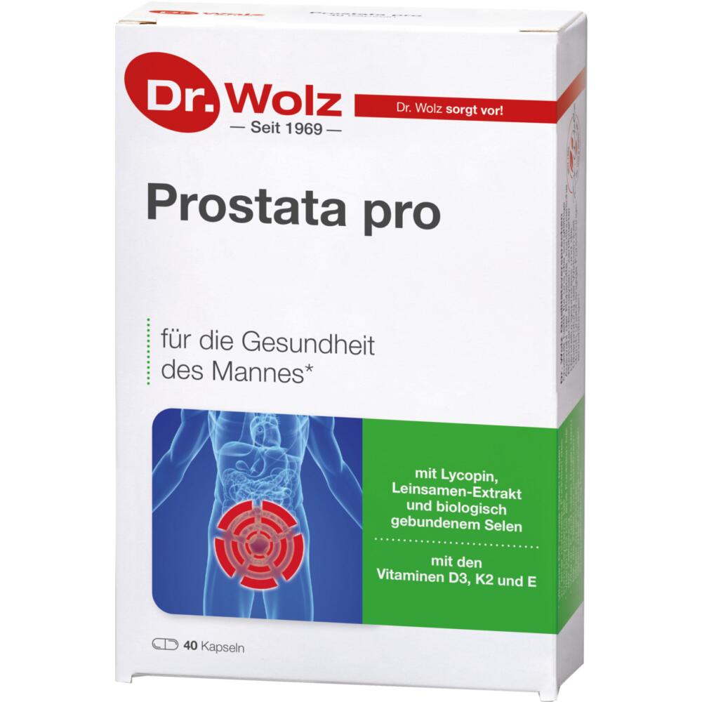 Dr. Wolz: Prostata pro Kapseln - Schutz für den Mann