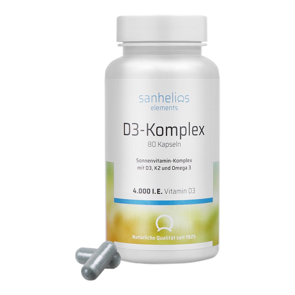 Vitamin D3-Komplex Kapseln