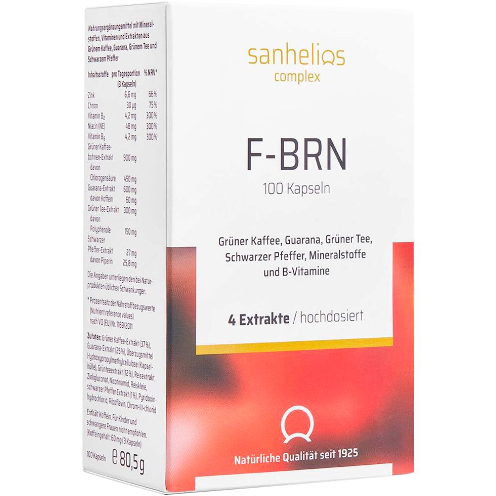 Sanhelios: F-BRN Kapseln - F-BRN Kapseln für einen normalen Stoffwechsel