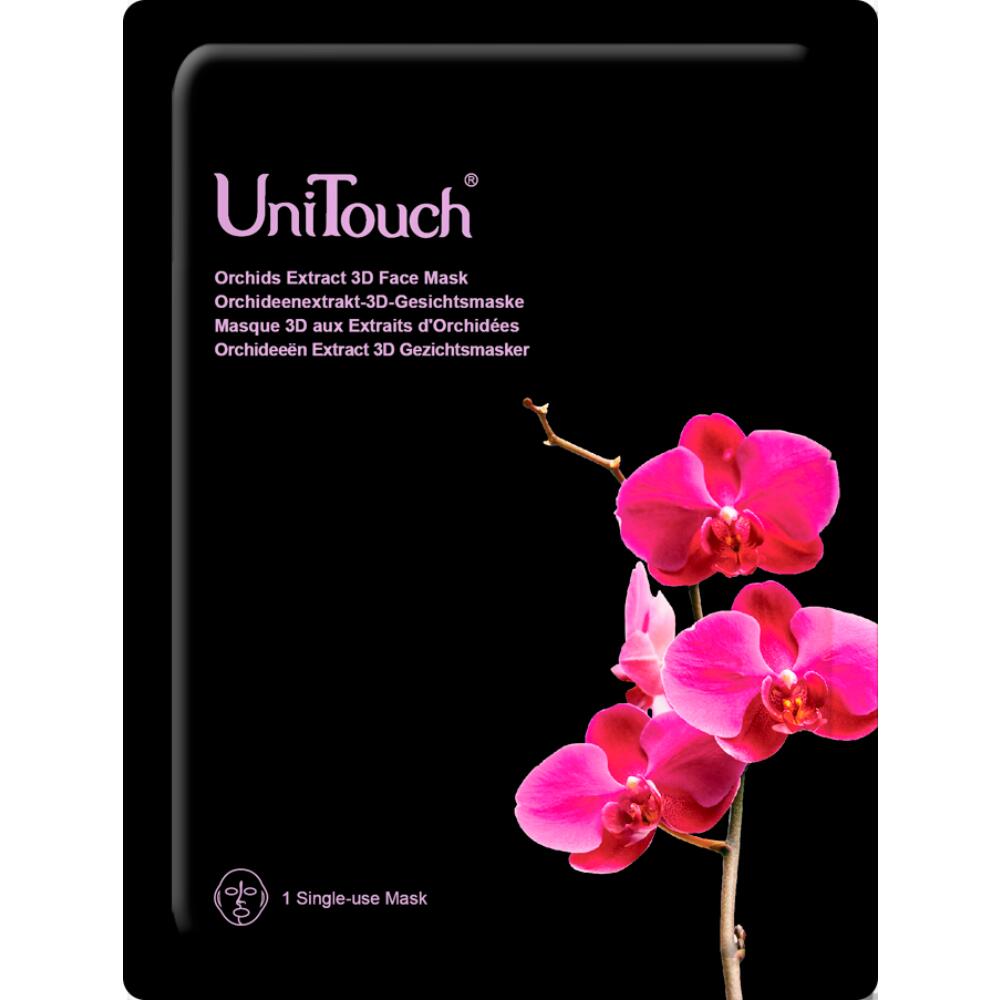 UniTouch : Orchideenextrakt-3D-Gesichtsmaske - 3D-Gesichtsmaske mit Orchideenextrakt