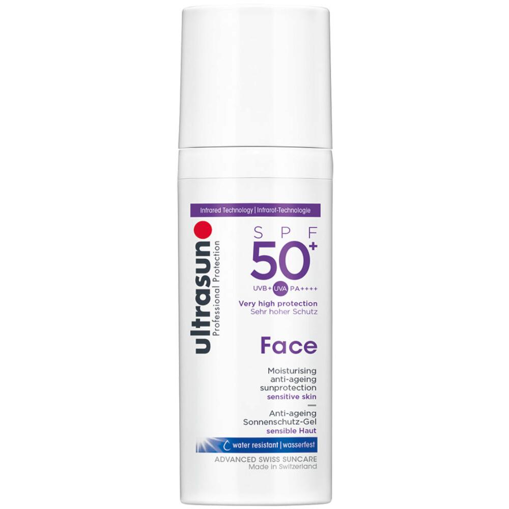 Ultrasun : Anti-Age SPF50+ - Ultrasun Face 50 + Sonnengel
