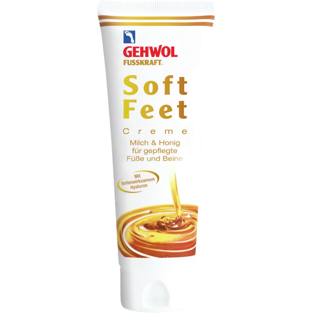 GEHWOL: FUSSKRAFT Soft Feet Creme - Wohlfühlcreme mit Hyaluron