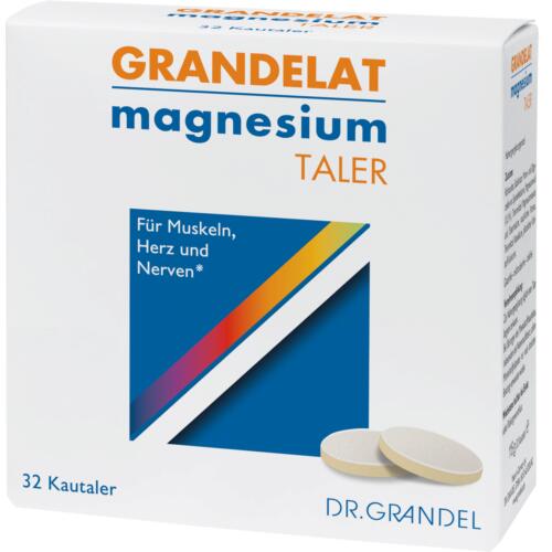 Minerals & Trace Elements Dr. Grandel Grandelat magnesium Taler 32 pcs Chewable Magnesium tablets