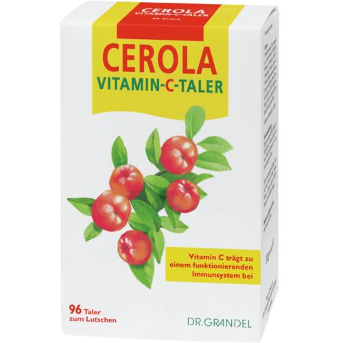 Vitamins & Bioflavonoids Dr. Grandel Cerola Vitamin-C-Taler 60 pcs Vitamin C 