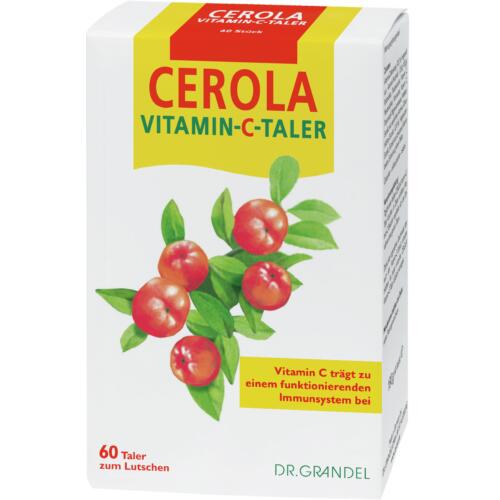 Vitamine & Bioflavonoide Dr. Grandel Health Cerola Vitamin-C-Taler Vitamin C zum Lutschen