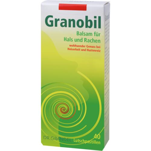 Dr. Grandel: Granobil 100 pcs - For throat and pharynx