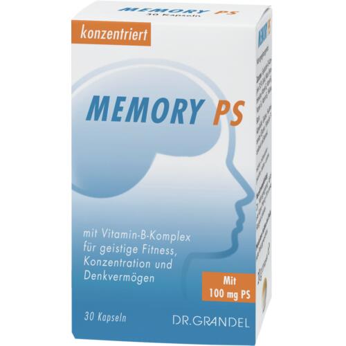 Memory & Concentration Dr. Grandel Memory PS 50 capsules with 100 mg PS