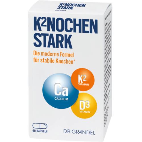 Mineralstoffe & Spurenelemente Dr. Grandel Health K2nochenstark Calcium + Vitamin D3 + Vitamin K2