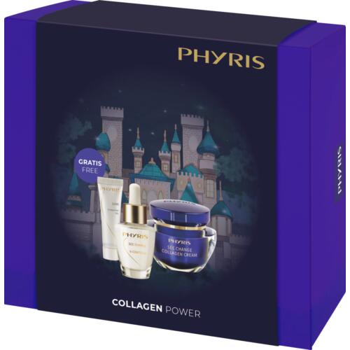 Geschenkboxen Phyris Collagen Power Box Geschenkset mit 24 h Kollagen Creme, Gesichtsserum und Termasomi