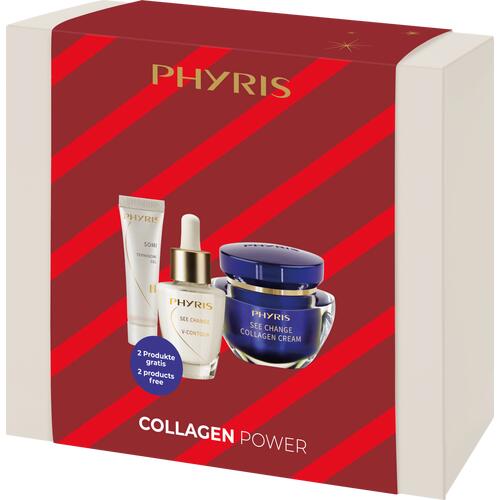 Geschenkboxen Phyris Geschenkbox Collagen Power Set mit 24 h Creme, Gesichtsserum und Termasomi