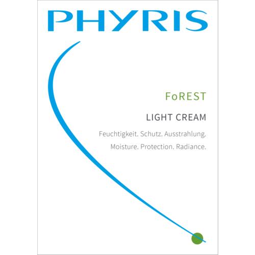 FoREST Phyris Forest Light Cream Probe 2 ml Leichte Gesichtscreme für mehr Feuchtigkeit