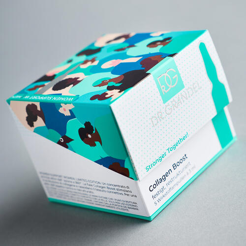 Ampullen Dr. Grandel Collagen Boost - Women Support Women Collagen Boost Ampullen mit '360° Wirkung' festigen und restrukturieren	