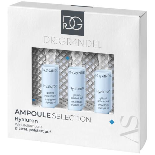 Ampoules Dr. Grandel Hyaluron  Moisturizing, smoothing, plumping ampoule