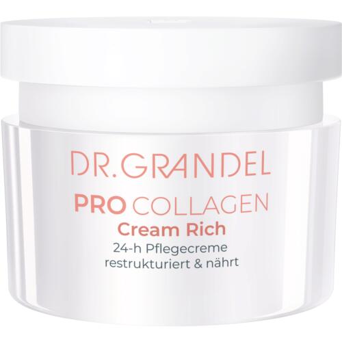 Pro Collagen Dr. Grandel PRO COLLAGEN Cream Rich Glättende Gesichtscreme für trockene Haut