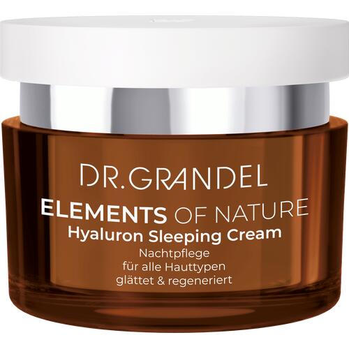 Elements of Nature Dr. Grandel Hyaluron Sleeping Cream Nachtpflege für pralle, glatte Haut