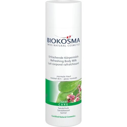 Shower & Body BIOKOSMA Body Milk Sandelholz Erfrischende Körpermilch