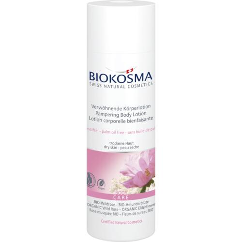 Shower & Body Natrue BIOKOSMA Body Lotion Wildrose & Holunderblüte Verwöhnende Bodylotion für trockene Haut