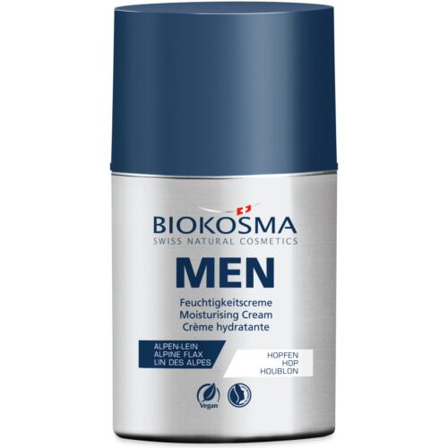 Men's Care BIOKOSMA Feuchtigkeitscreme regeneriert & pflegt