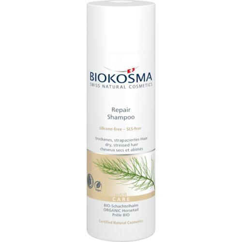 Haarpflege BIOKOSMA Repair Shampoo Schachtelhalm Naturkosmetik Shampoo für trockenes, strapaziertes Haar