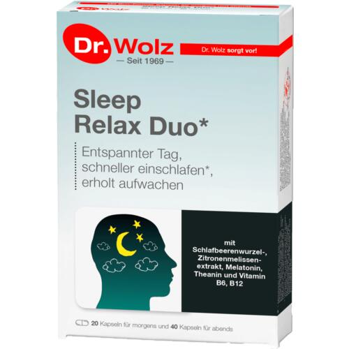 Psyche & Schlaf Dr. Wolz Sleep Relax Duo Schneller einschlafen & erholt aufwachen