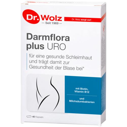 Darmgesund Dr. Wolz Darmflora plus URO Für eine gesunde Schleimhaut und Blase