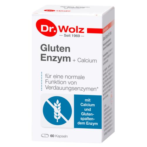 Darmgesund Dr. Wolz Gluten Enzym + Calcium Für eine normale Funktion von Verdauungsenzymen*