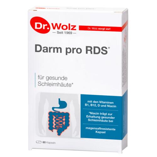 Darmgesund Dr. Wolz Darm pro RDS Reizdarm - Kapseln Zum Diätmanagement bei Reizdarmsyndrom