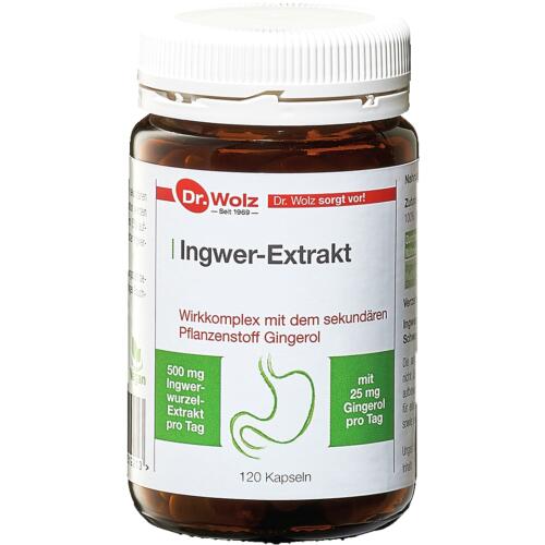 Phyto Dr. Wolz Ingwer-Extrakt Ingwerwurzel-Extrakt mit hoher Qualität