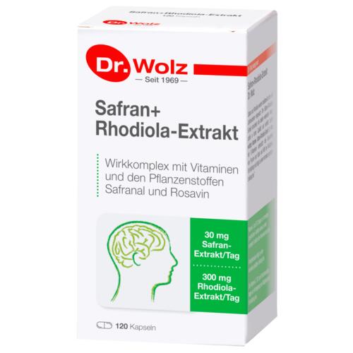 Phyto Dr. Wolz Safran+Rhodiola-Extrakt Für die Gesundheit von Psyche & Geist