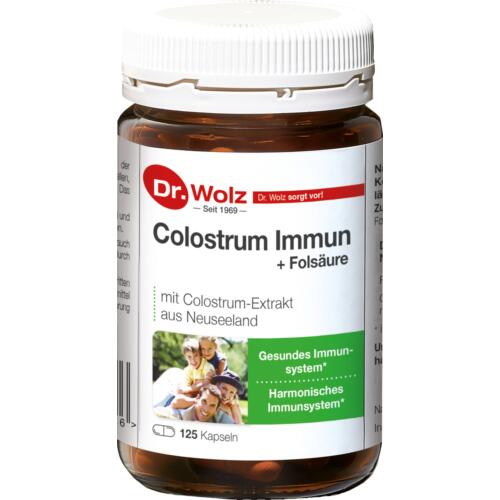 Dr. Wolz: Colostrum Immun + Folsäure - Gesundes & Harmonisches Immunsystem
