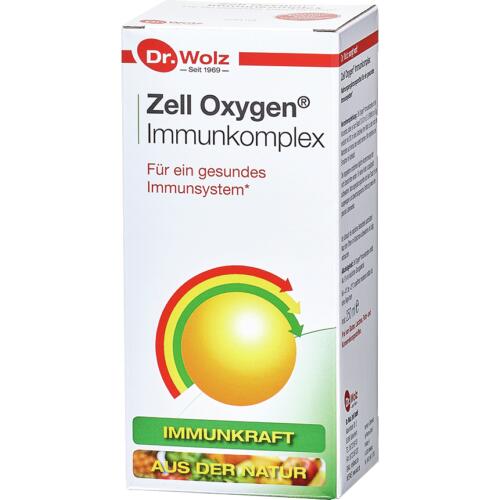 Dr. Wolz: Zell Oxygen® Immunkomplex - Immunsystem natürlich stärken