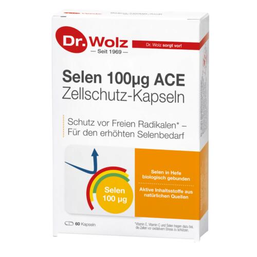 Vitamine & Mineralstoffe Dr. Wolz Selen 100µg ACE Zellschutz mit 100µg Selen pro Kapsel
