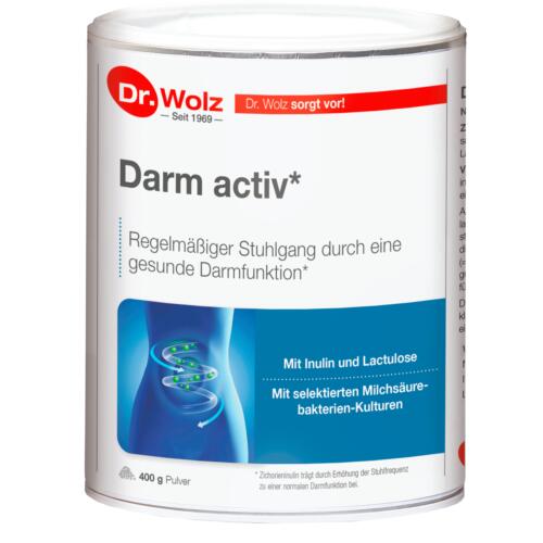 Darmgesund Dr. Wolz Darm activ - 400g Pulver Für eine gesunde Darmfunktion