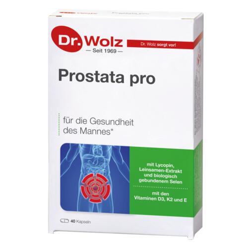 Speziell für Frau & Mann Dr. Wolz Prostata pro Kapseln Schutz für den Mann