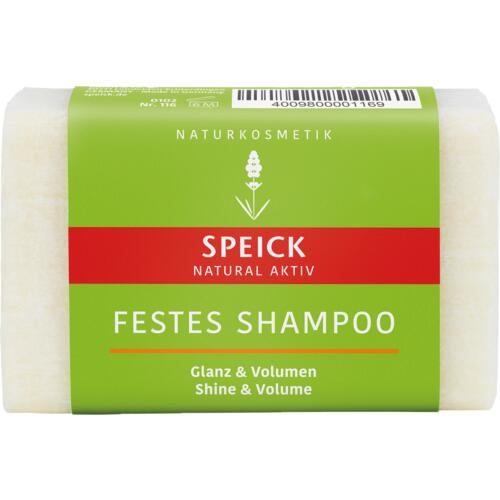 Natural Aktiv SPEICK Festes Shampoo Glanz & Volumen Naturkosmetik Seife für normales Haar