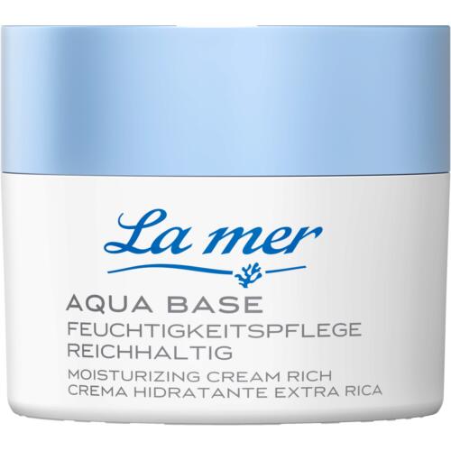 Aqua Base La mer Feuchtigkeitspflege Reichhaltig Gesichtspflege für die trockene Haut