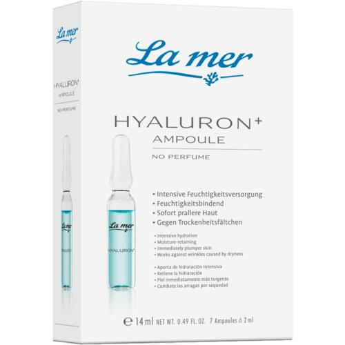 Ampullen La mer Hyaluron+ Ampoule Intensive Feuchtigkeitsversorgung für sofort prallere Haut