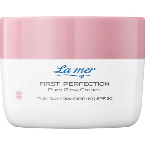 First Perfection La mer Pure Glow Cream Tag SPF 20 Glättende Tagescreme mit LSF 20