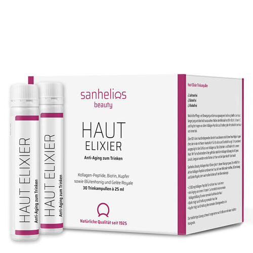  Sanhelios Beauty Kollagen Haut Elixier - Trinkampullen Das Anti-Aging von innen